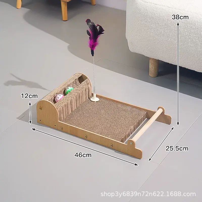 貓抓板窩貓梳化耐磨瓦楞紙耐抓貓抓板磨爪神器貴妃椅子一體式大號