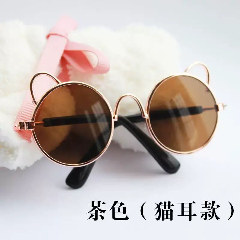 狗狗眼鏡可愛飾品貓咪太陽黑超護眼寵物拍照賣萌裝飾護目
