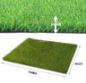 Dog Training Mat, Artificial Grass Synthetic Lawn Pad, Washable and Reusable, Suitable for Small and