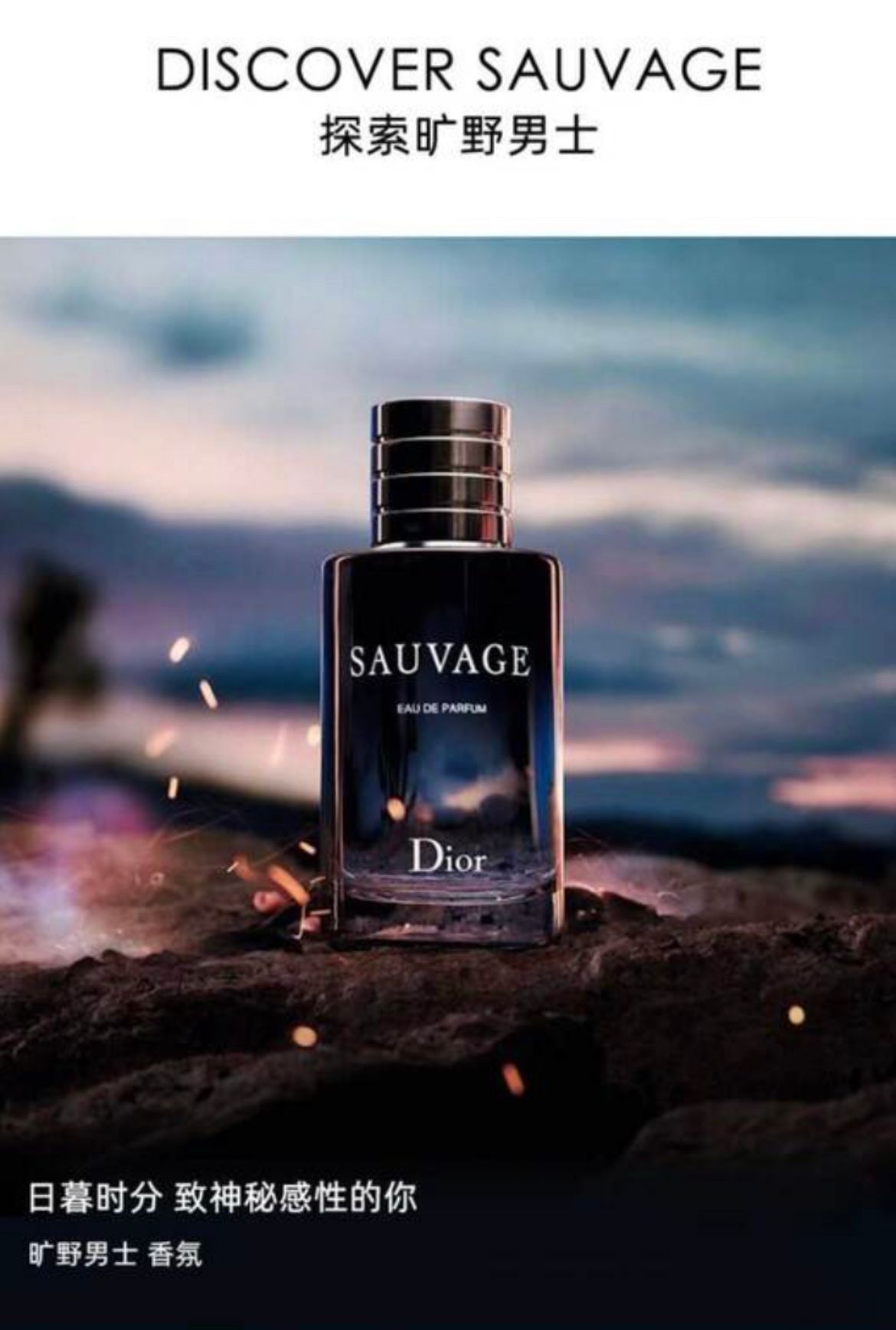 Men's Fragrance Sauvage Dior Hombre Perfume Dior Dior