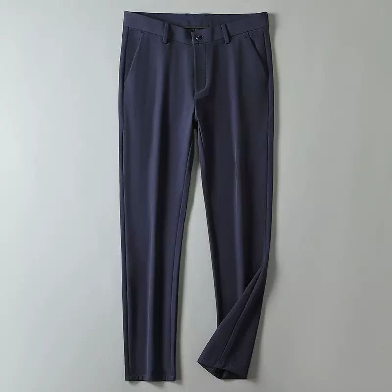 Wrinkle-resistant Casual Trousers Business Suit Trousers Men Spring Autumn New Straight Leg Trousers