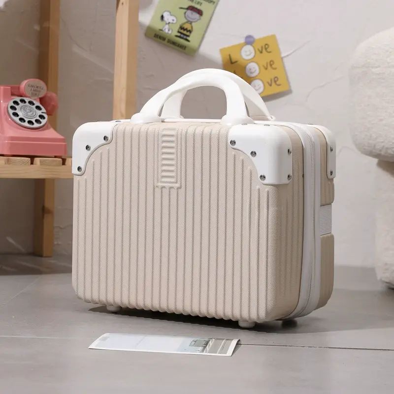 14寸手提行李箱女小型密码箱新款便携皮箱迷你收纳箱化妆包16寸