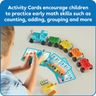 hand2mind Numberblocks 特快列車 MathLink 立方體活動套裝 學齡前學習活動 火車玩具 計數積木 數字玩具 兒童益智玩具 學齡前兒童數學教具 平行進口