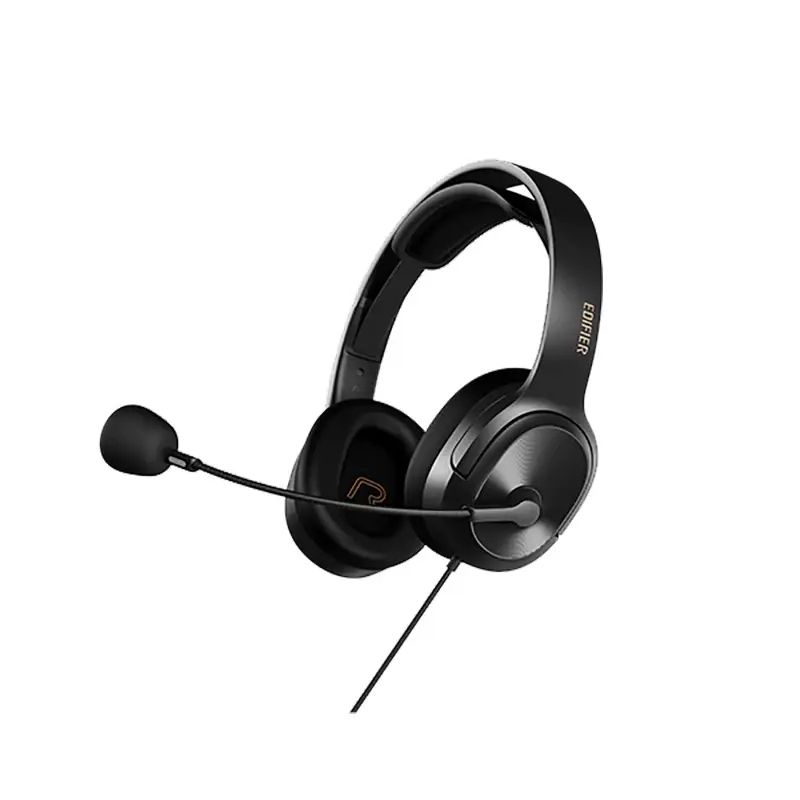 漫步者USB K5000考试专用耳机头戴式英语听力Type-C降噪听说带麦-K5000 USB版 官方标配