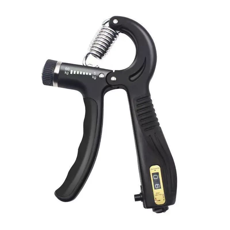 Adjustable Spring Hand Grip Strengthener 5-60kg Finger Rehabilitation Trainer