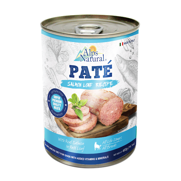 Salmon Loaf Recipe Canned Food For Dogs 三文魚肉塊狗用罐頭 400g X6