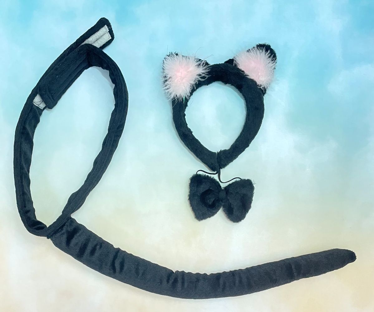 2件套 - 派對扮野 l 道具(頭箍+動物尾) 節日特價 $29.90