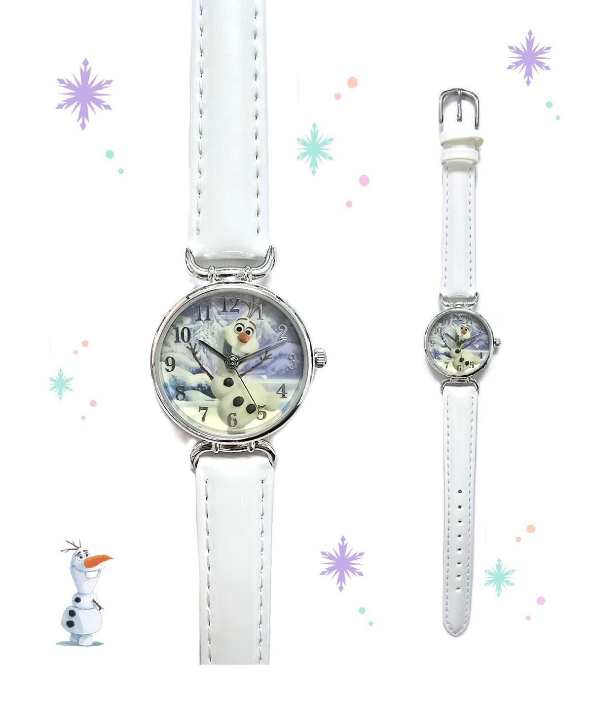 DISNEY FROZEN - Kids wrist watch - Whtie color (Licensed by Disney)
