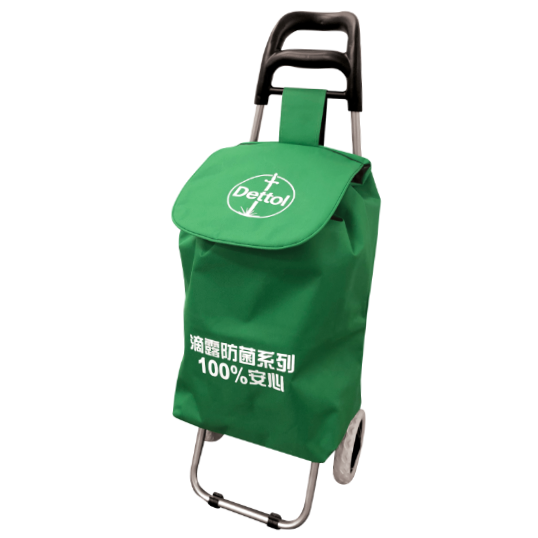 Dettol 2‑Wheel Shopping Trolley