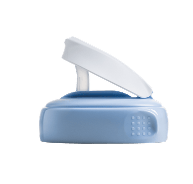 PCTO™ 寬口飲管杯蓋連飲管 (藍色, 慢速)