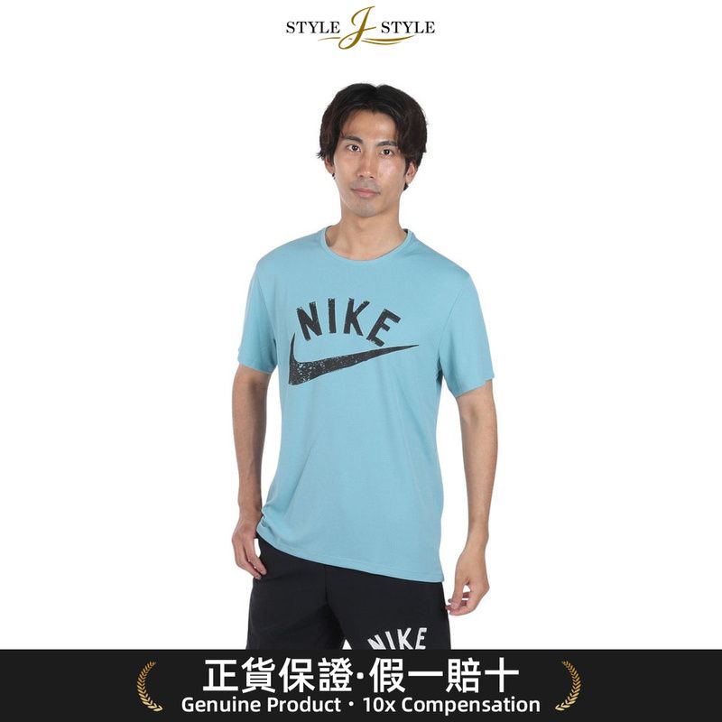 (日本平行進口)NIKE-耐尅（男士）做薄膜swoosh短袖顶部FV9900-464跑步恤衫
