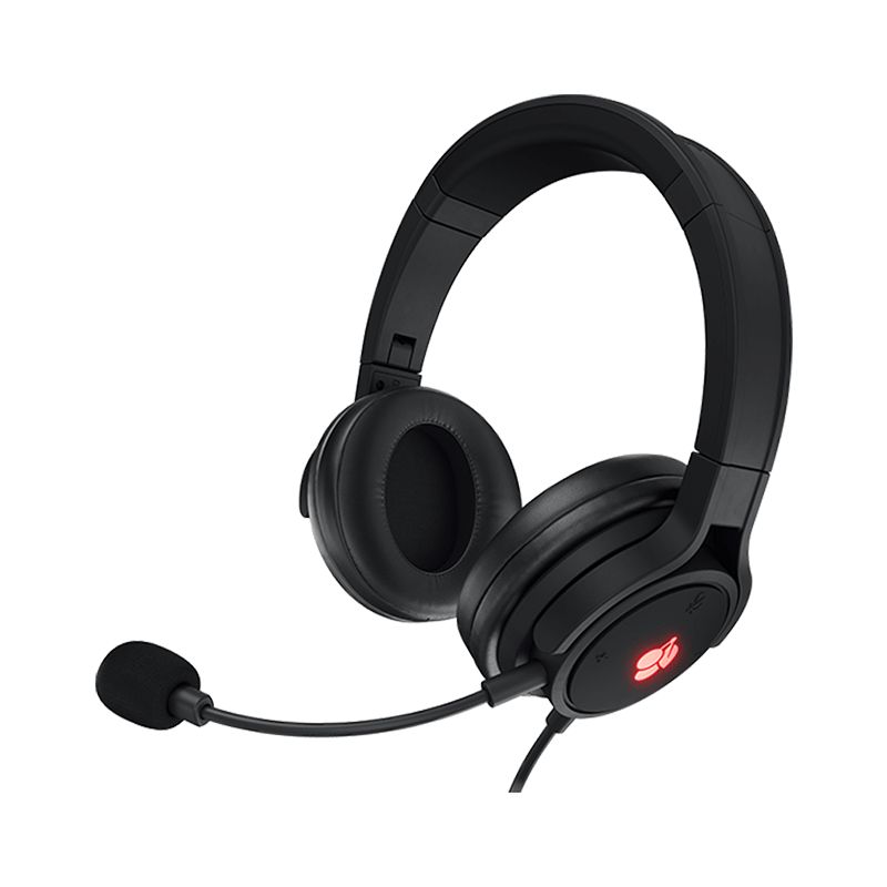 CHERRY樱桃HC2.2头戴式电竞专用游戏有线耳机电脑笔记本吃鸡耳麦-黑色 均码