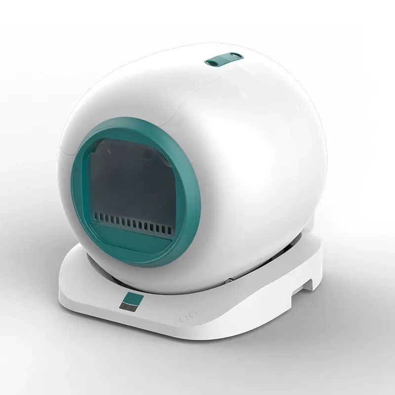 [New Smart Cat Litter Box with 65L Extra-Large Capacity, Fully Enclosed Design, Highly Effective Odo