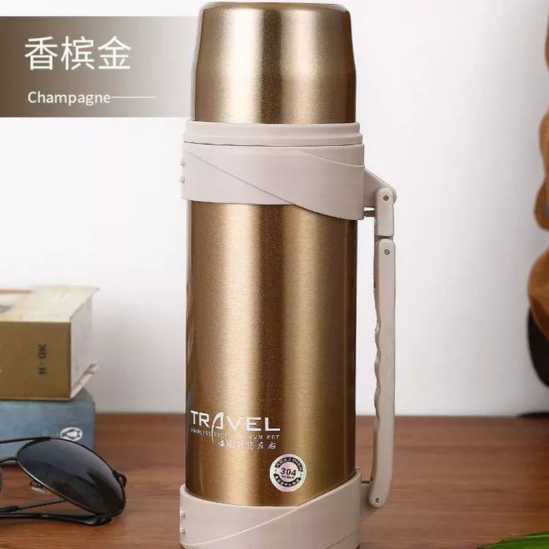 保温壶1500ML大容量旅行水壶男士女户外运动便携水杯学生