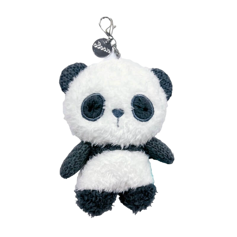 迷你毛絨熊貓鑰匙圈 - Amanda the Panda