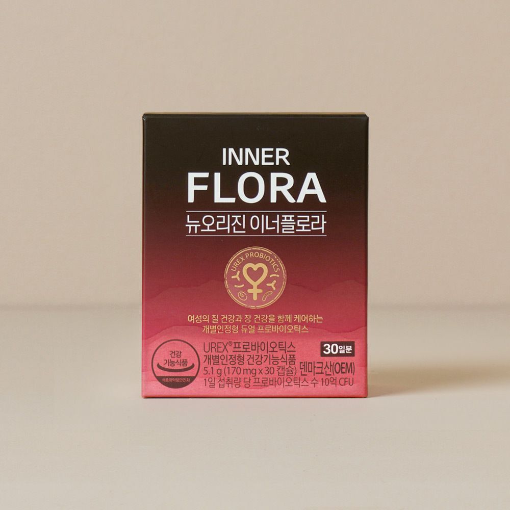 Inner Flora UREX Women’s Probiotics: No. 1 Women’s Probiotics in Korea 뉴오리진 