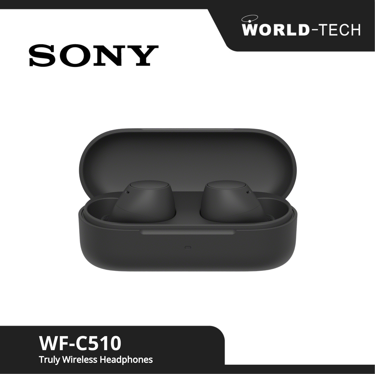 SONY WF-C510 True Wireless Headphones Black 1Y Warranty