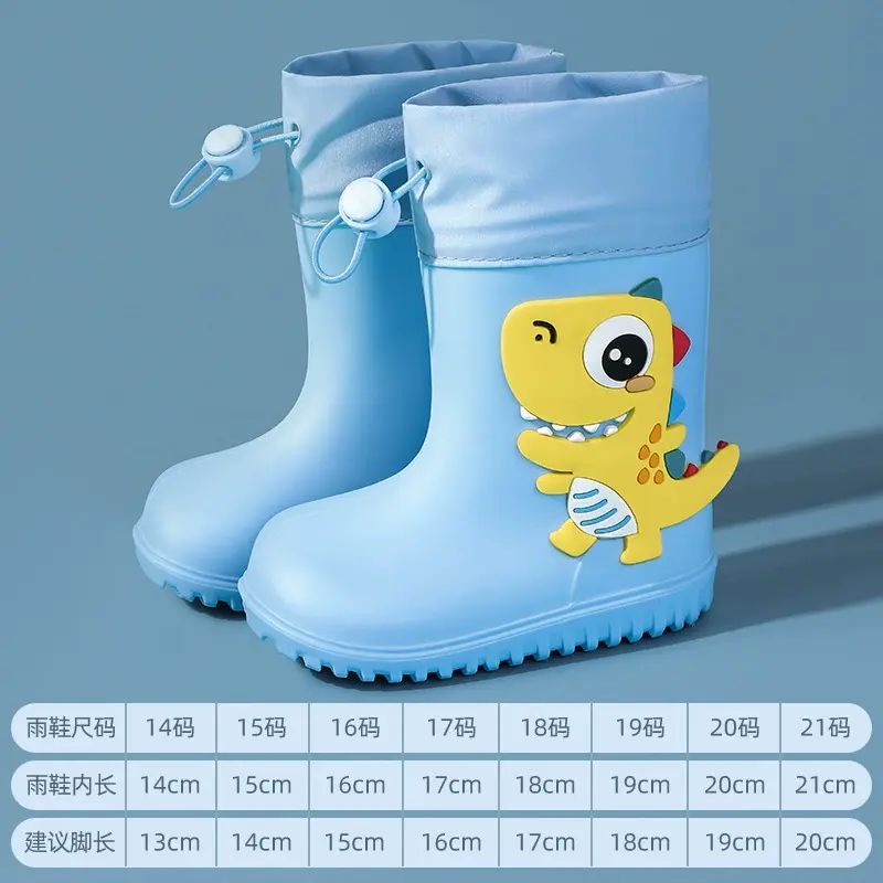 德国儿童雨鞋男童防滑雨靴女童学生上学幼儿水鞋防水小孩女款胶鞋