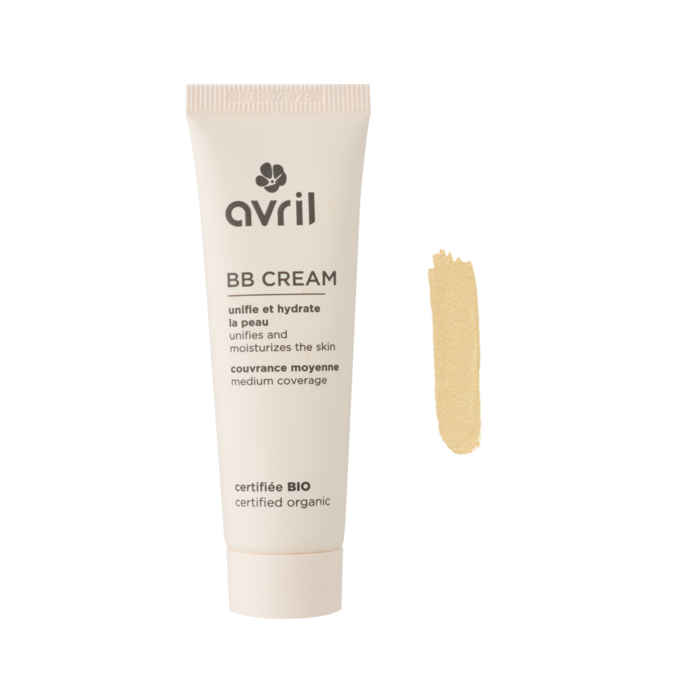 有機天然3合1保濕BB霜 (Light 自然白) (BB Cream 粉底液 妝前乳  底霜 遮瑕 光澤感 低敏 純素)