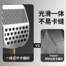 New eighth generation stainless steel cat litter scoop cat feces scoop fine pore sand metal large sh