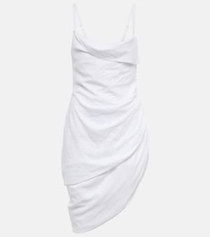 Jacquemus La Robe Saudade voile minidress