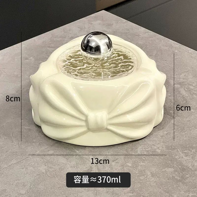 高階感家用防灰飛帶蓋菸灰缸陶瓷忌廉風客廳桌面裝飾創意菸缸茶几