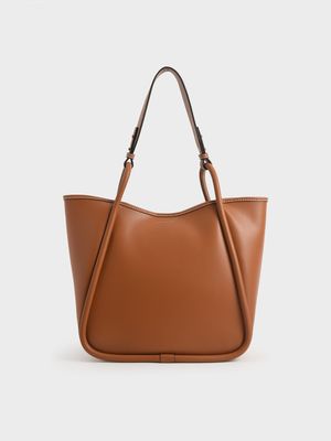 Charles & Keith - 軟質手提大托特包