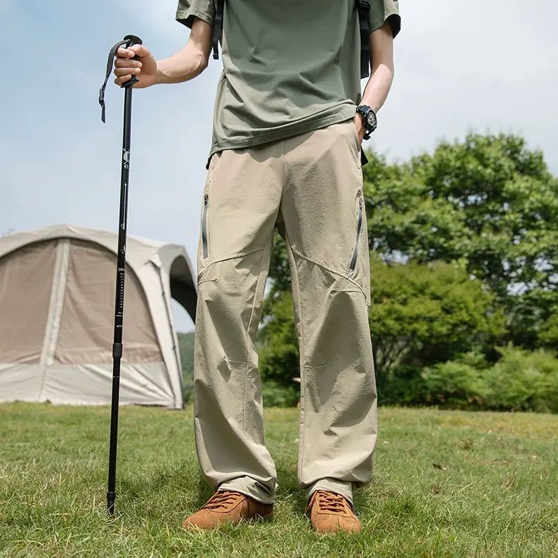 两穿软壳裤长裤裤速干抗菌运动户外男士直筒工装休闲裤