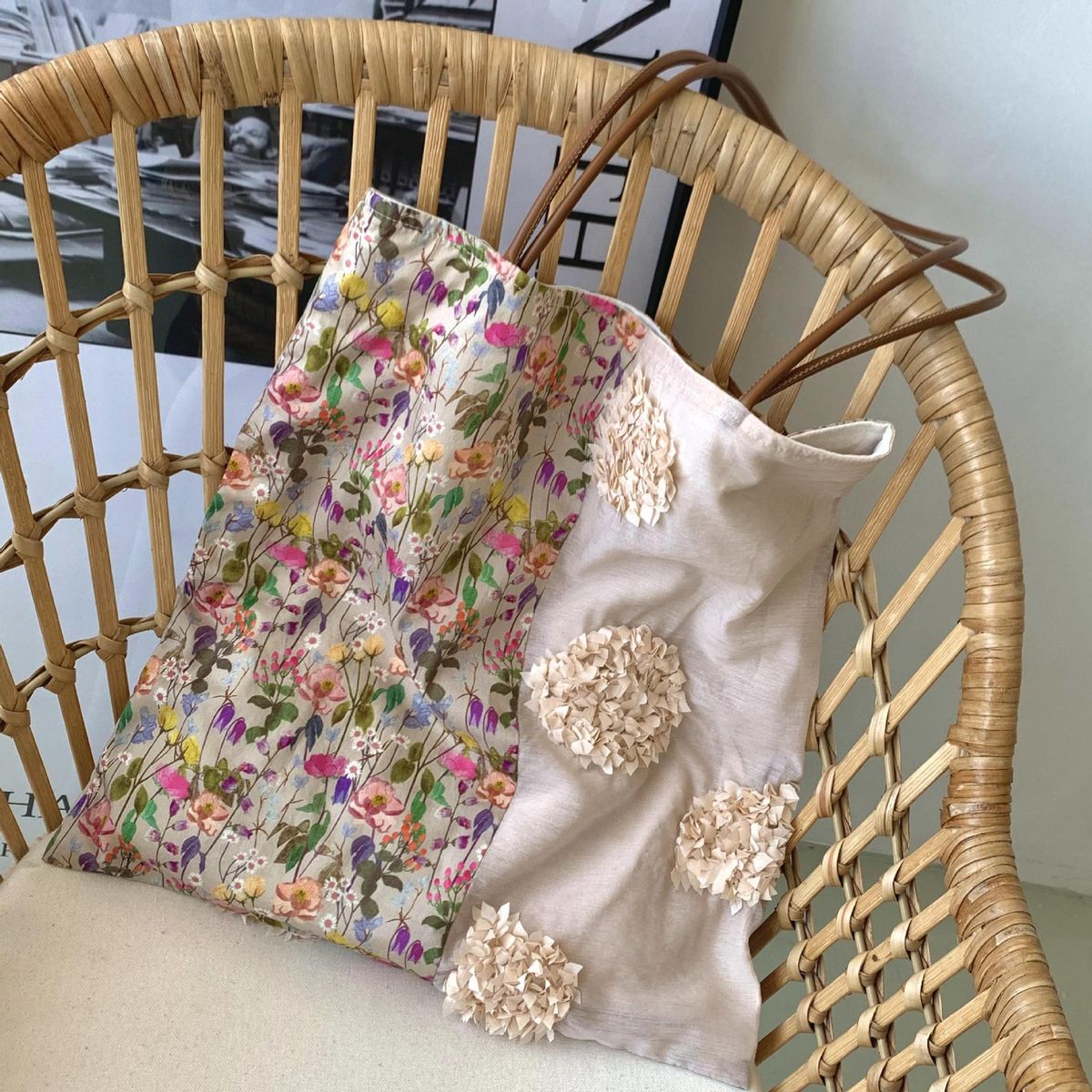 小眾帆布包袋|高級感單肩包|通勤手拎袋|斜挎包|托特包 童話森林