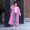S18 (pink)Raincoat non-disposable outdoor thickening for men and women adults