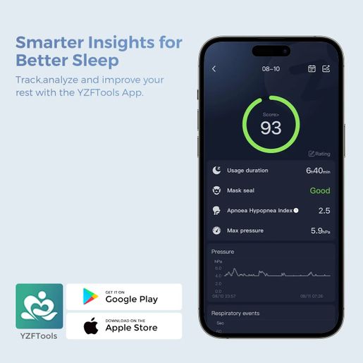 Snore circle | YA50 Pro VVFLY APAP Device｜Snoring Device｜Snore