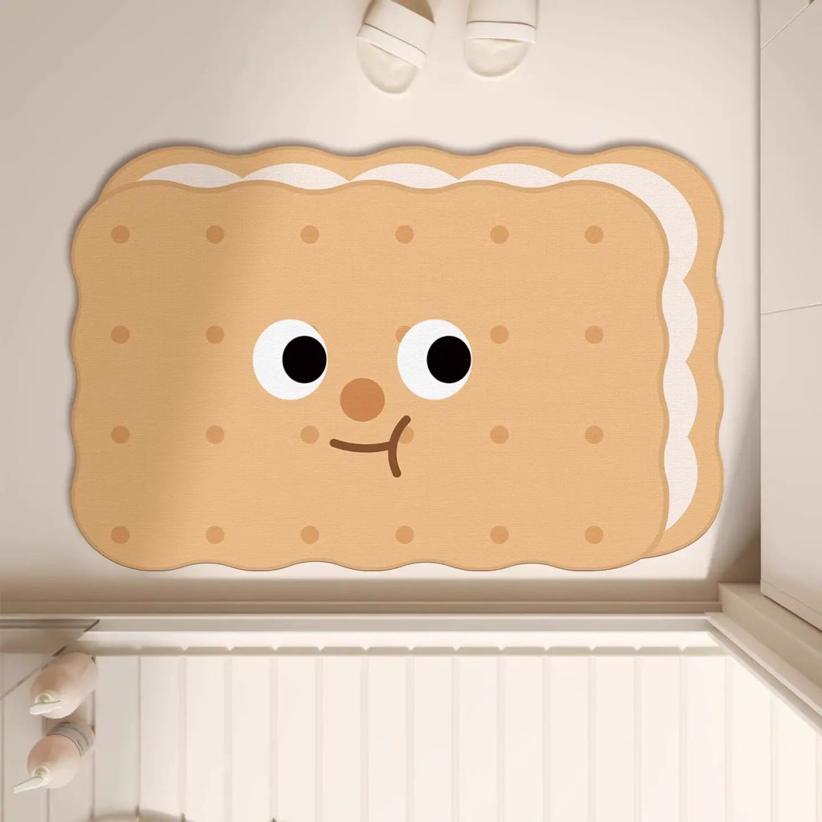 浴室地垫硅藻泥防滑吸水软垫洗手间厨房脚垫子卫生间门口厕所地毯