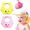 2 Pieces Baby Bath Cap Baby Shower Cap Adjustable Shower Cap Cartoon Design Shower Cap Water Shower 