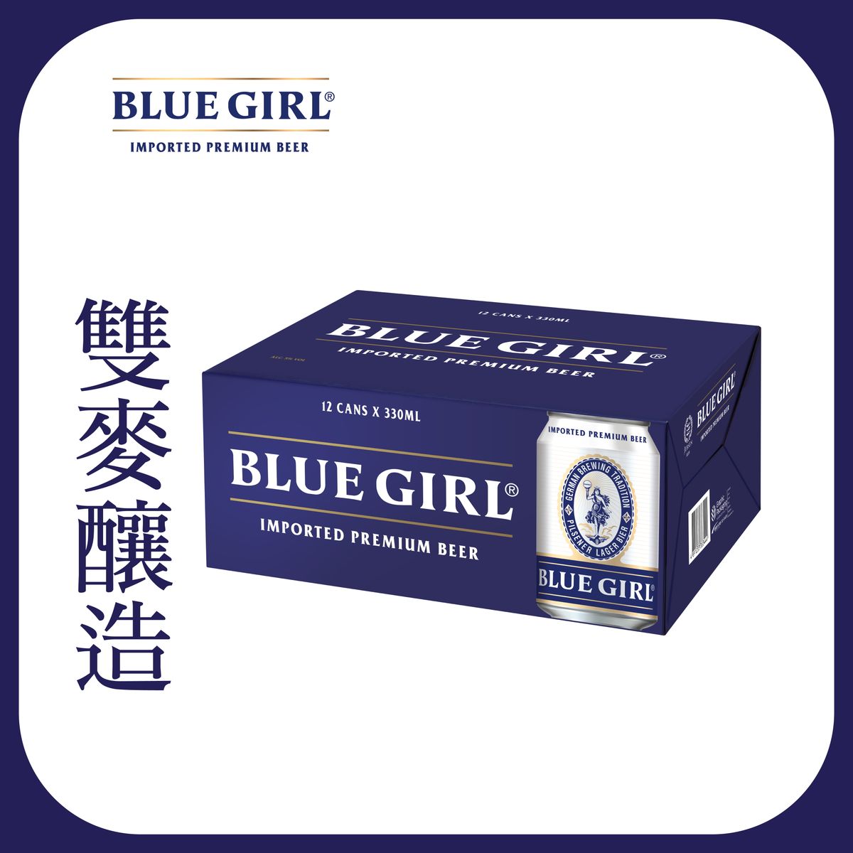 Imported Premium Beer (330ML x 12 can)