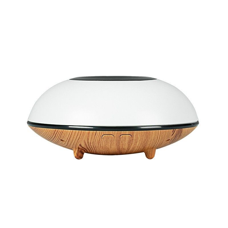 香氛机 创意木纹超薄UFO香薰机 家用空气加湿器精油扩香器