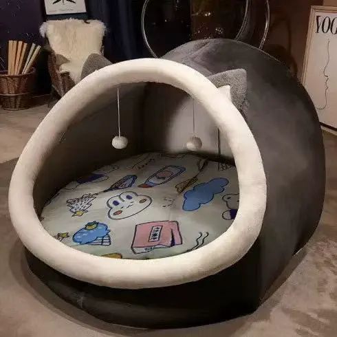 超火的網紅人類狗窩來啦 說是巨型貓窩也不為過 其實是專為成人打造的可愛帳篷式懶人沙發窩窩 置於客廳臥室超吸睛 卡通造型萌趣十足 柔軟材質舒適到不想起 讓你在家就能擁有愜意小天地 盡情享受慵懶