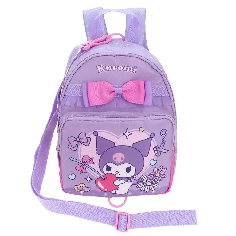 Kuromi Kids Backpack w/ Removable Safety Strap