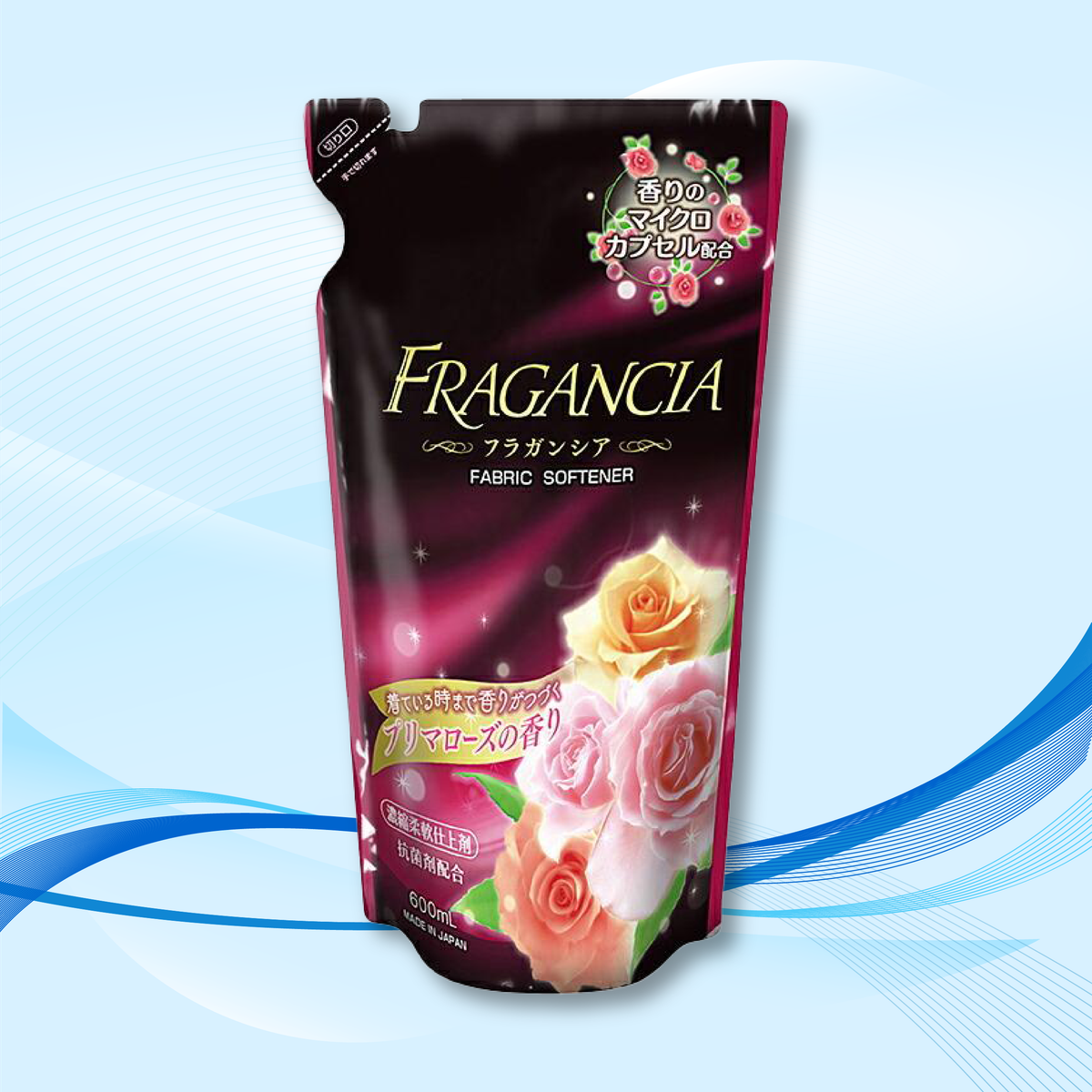持久香氣柔順劑(玫瑰) 補充裝 600ml ▼C1(91789)