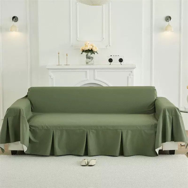 防水隔尿不沾毛沙发盖布巾沙发巾全盖防猫抓防污沙发套罩四季通用