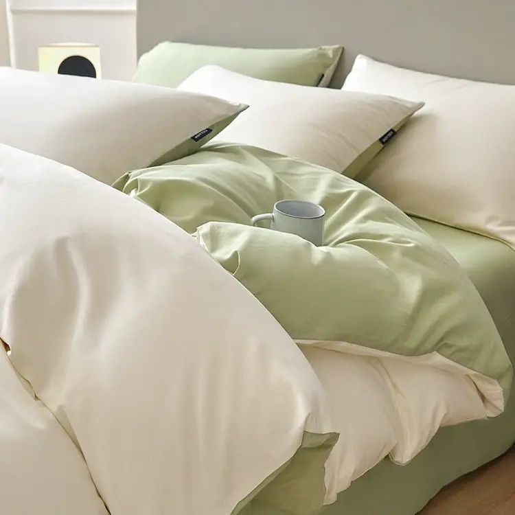 纯棉全棉床上新款被套|罩|宿舍床品床单被罩|床笠|款（平行进口）