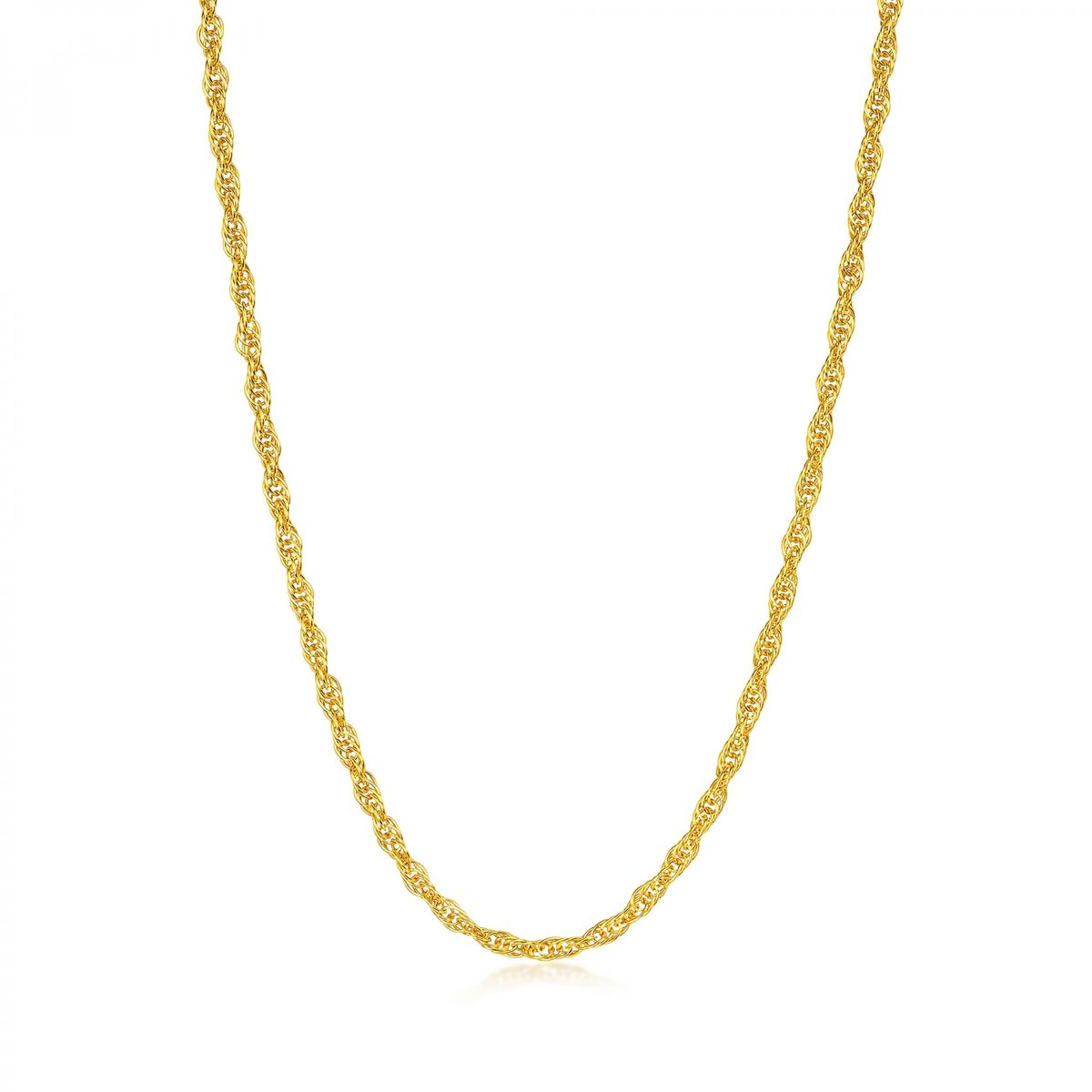 Essence '' 999.9Gold Necklace(Size45) 95492N Price-by-Weight approx 0.13 tael