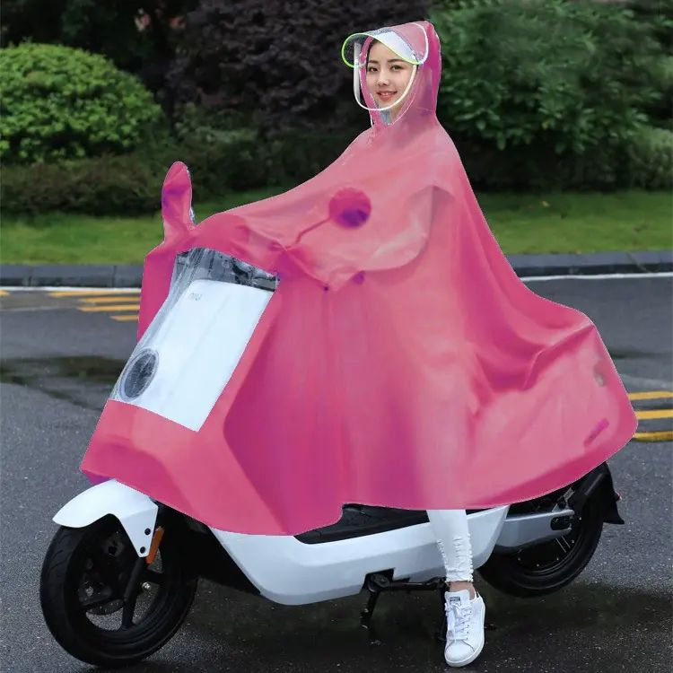 电动车电瓶车雨衣成人加大长版防暴雨单人双人雨披机车专用
