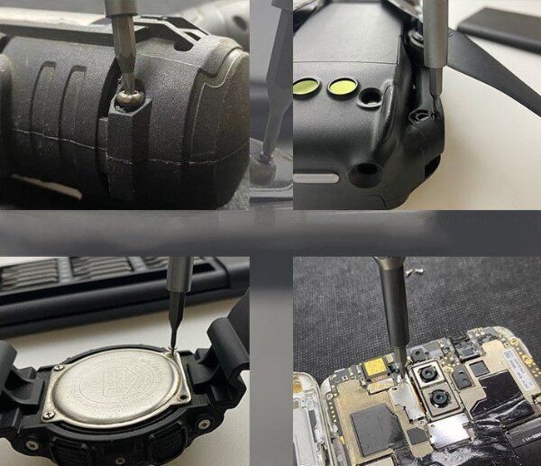 24 in 1 精密磁吸螺絲批套裝，鋁合金磁吸精密螺絲套裝 螺絲起子工具組