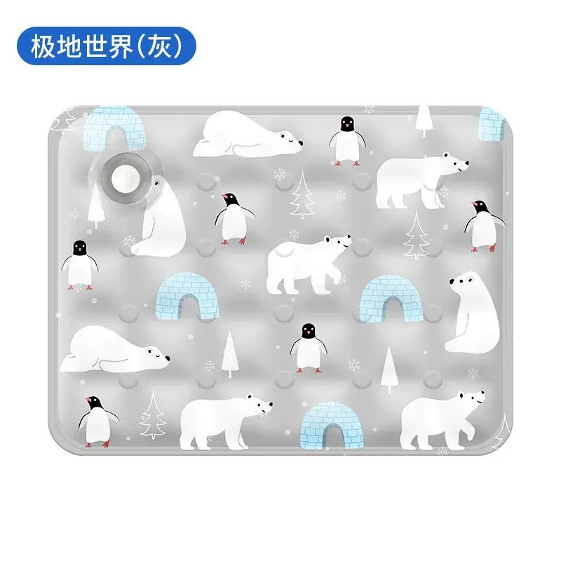冰墊夏季降溫凝膠坐墊水墊宿舍冰坐墊水床墊寵物冰涼墊