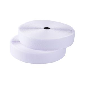 全城熱賣 - Nylon Clothing Textile Accessories Without Glue Hook and Loop Fastener 2.5cm Wide (White)