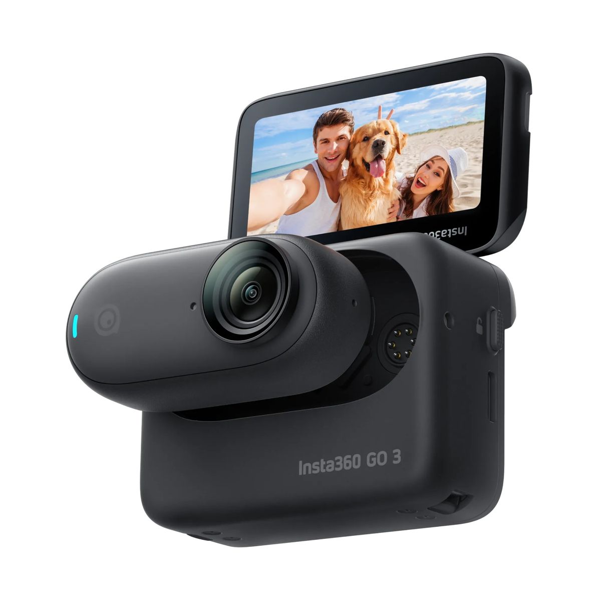 GO 3 Action Camera (128GB) Travel Kit Black