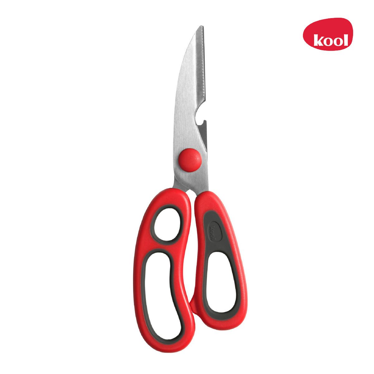 #3 孔廚剪 | 廚房剪刀（紅色）