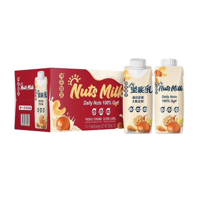 山姆Member’s Mark 統一250ml*18神采煥發堅果乳植物蛋白飲料平行進口