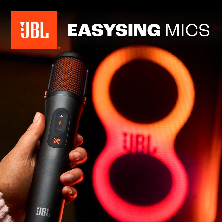 JBL EASYSING MICS - AI 無線消除原唱咪 (2支裝)