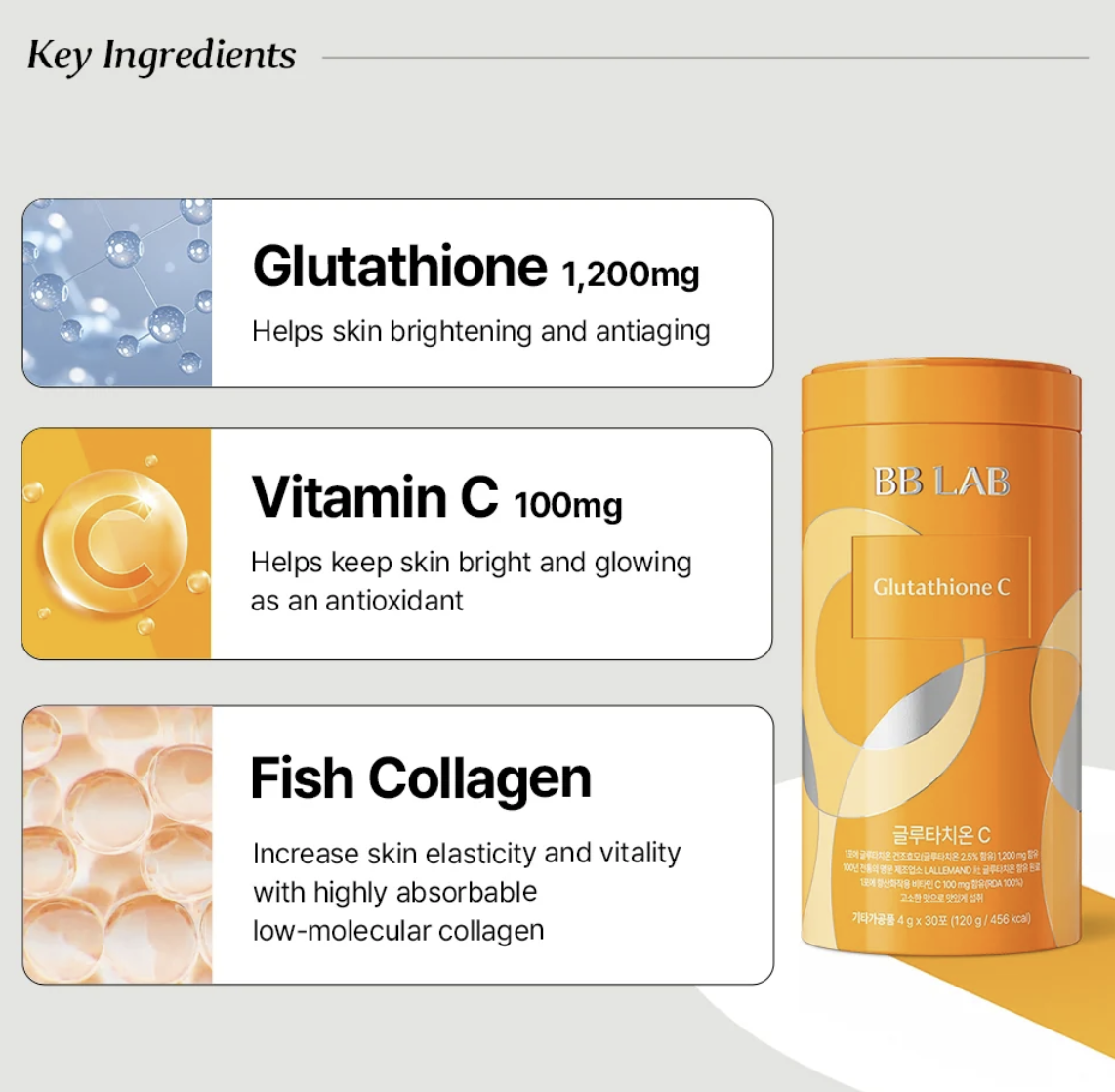 glutathione c bb lab Bb LABORATORIES | BB LAB Glutathione C 30 Packets x 4g - Nutty Flavor -  (Fish Collagen + Vitamin C) - EXP: 2028.03
